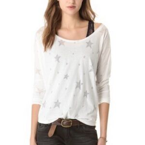 LUCKY BRAND Stars Graphic Hoodie NWT